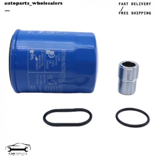 

For Honda Accord Civic CRV Acura CL Oil Filter + Holder + Base Ring Seal Gaskets