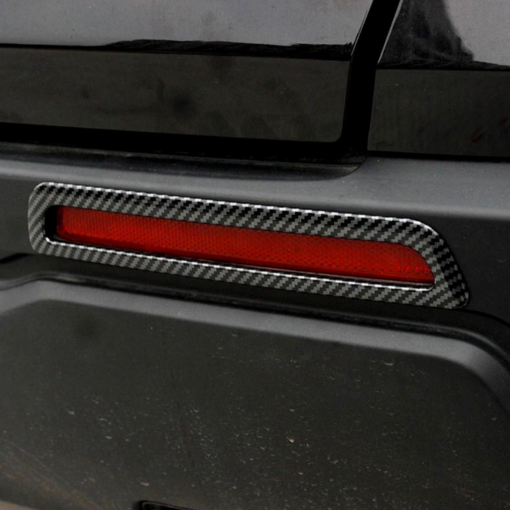 For Honda CRV CR-V 2023 2024 2025 ABS chrome Rear Fog Lights Cover Tail Lamp Foglight Trim Frame Car Sticker Accessories