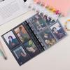 Dokuz Izgaralı Mantar Düğmeli 3 İnç Polaroid & Kartpostal Yapraklı Albüm.