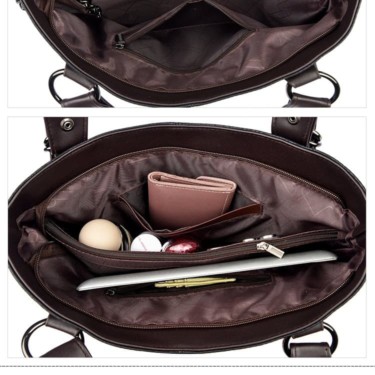 Large Capacity Tote Bag Shoulder Crossbody Handbag