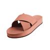Indosol Cross Slide   Rust Slipper