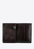 Wittchen Men's Leather Wallet Vertical Dark Brown Dark Brown Genuine Leather