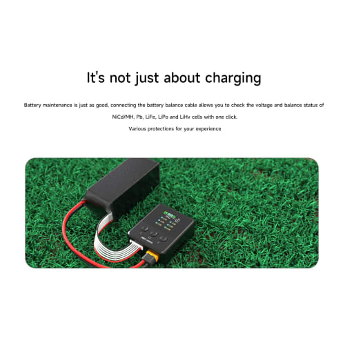 ISDT 608PD LiPo Battery Charger, DC 6S/240W/10A, USB C 100W/5A, Smart Charger for RC Batteries, Balanced Charging and Discharging, LiFe/LiPo/LiHV (1-6