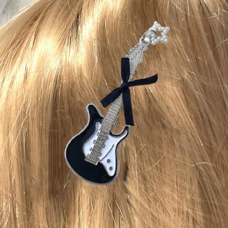 Fashionable Hair Clip Delicate Hairpin Guitar Hair Barrette Hair Adornments