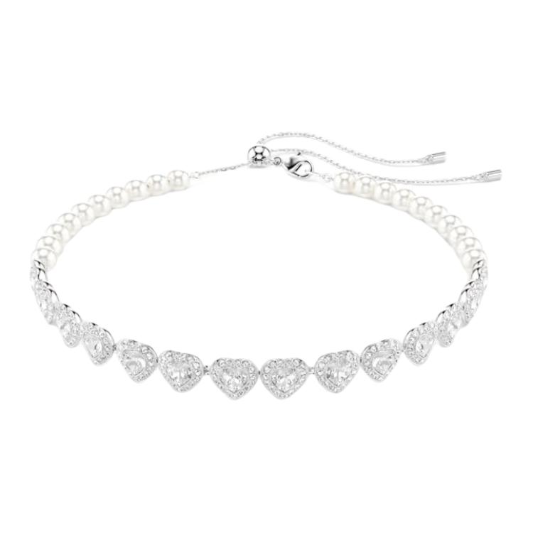 

Swarovski Ariana Grande Колекція-капсула Інкрустований дизайн Родоване покриття Намисто Жіноче Білий 5720861 Box+Shopping Bag (Random Color)
