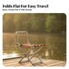Folding Fishing Chair Compact Sturdy for Camping, Anglers, Campers
