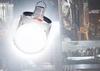 Lampa Solarna Led Składane Światło Żarówka Usb Oświetlenie Ogrodowa Do Domu