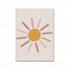 Stampe per Nursery Stile Boho Sole Arcobaleno Faro Palloncini Gialli Ragazza Poster Gelato Sirena Quadri Artistici Estetici Pittura Murale