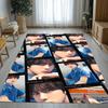 Kim Seok Jin Kpop B-BTS Living Room Non-Slip Area Rug Soft Carpet for Bedroom Kids Playroom Sofa,Home Decor Doormat Gift