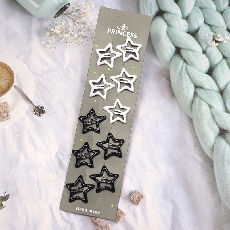 European and American Coffee Color Metal Bobby Pins Hair Clips Set