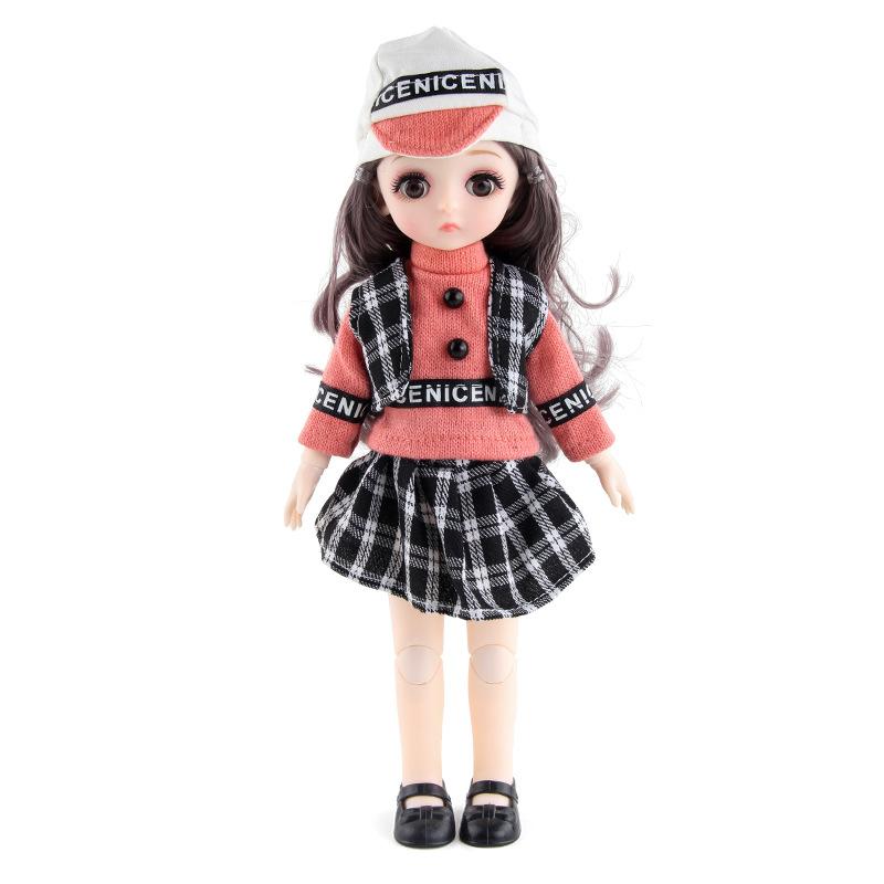 Constellation Vinyl Doll Girl Toy 13 Joint Dressup Pisces Doll Princess Large Gift Box