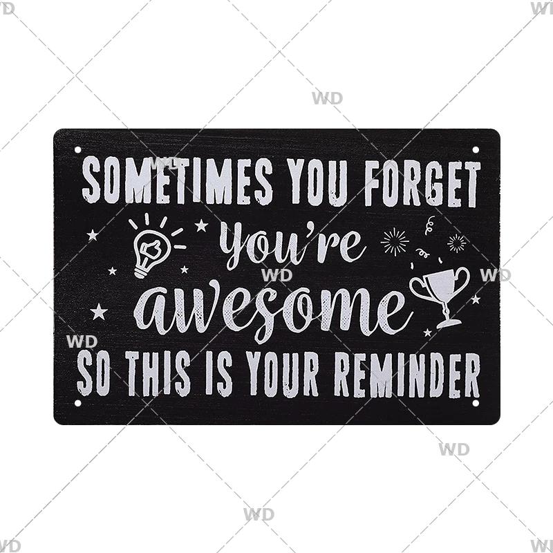 Funny Tin Sign Toilet Home Office Bar Cubicle Decor 11.8" X 7.8" Humorous Metal Vintage Plaque Retro Plate For Wall Art Decor