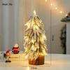 Mini Potted Christmas Tree with Snow - Perfect for Desktops, Hotels, Malls, and Window Displays
