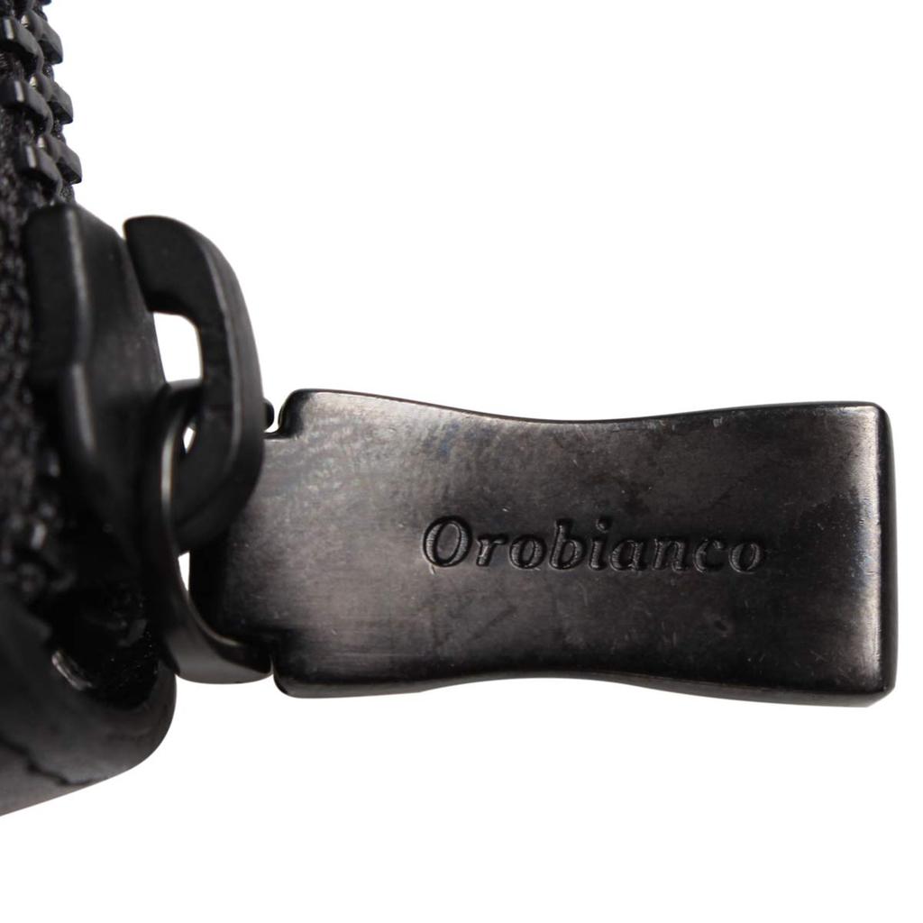 Orobianco Key Case, Key Holder, Smart Key Case, Round Zipper, KEY CASE ORS-090800, Black