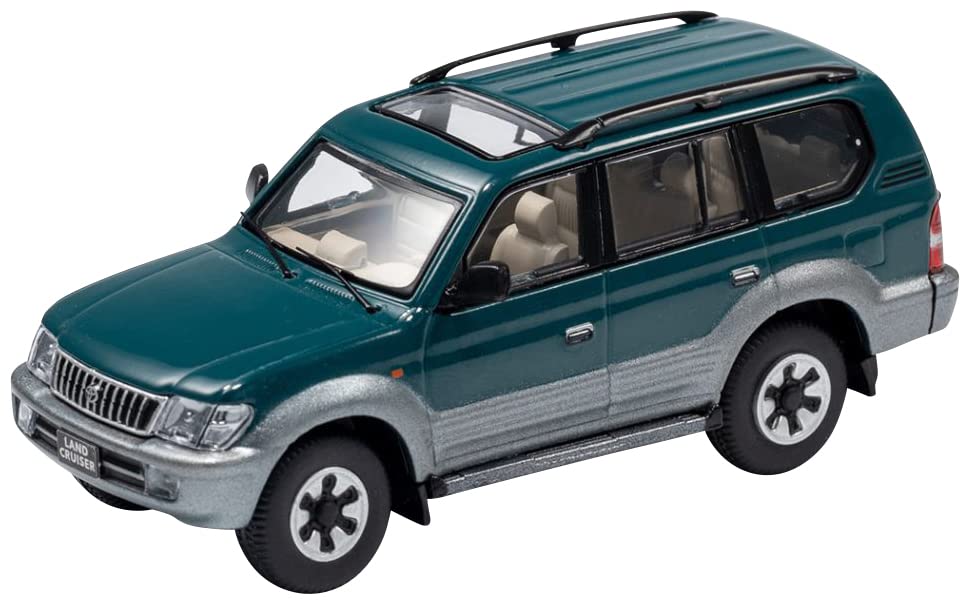 

Gaincorp Products Масштаб Toyota Land Cruiser Prado 90 Темно-зеленый Готовая модель 1/64 -LHD- KS015-113