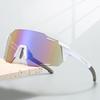 KAMMPT Rimless Photochromic Sports Goggle Men New Punk Outdoor Cycling Sunglasses Oversize Windproof Anti-UV Shades for Driving
