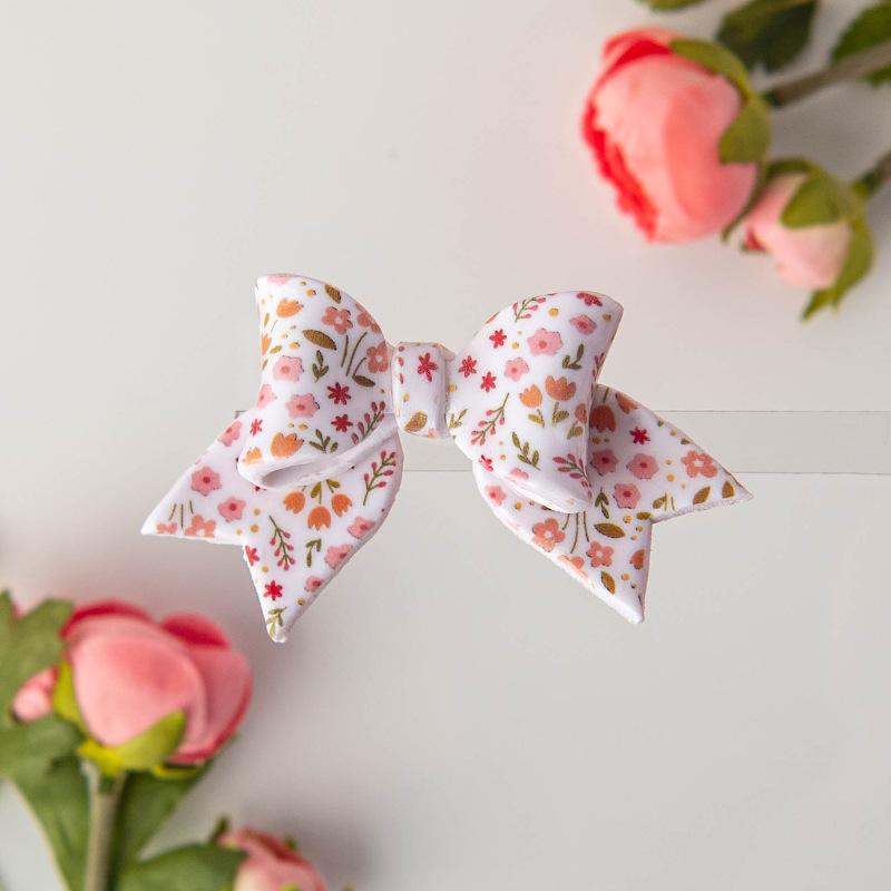 Bow Series Polymer Clay Earrings Soft Pottery Mold DIY Bowknot Hairpins Brooch Jewelry Cutting Die Gift Making Tools