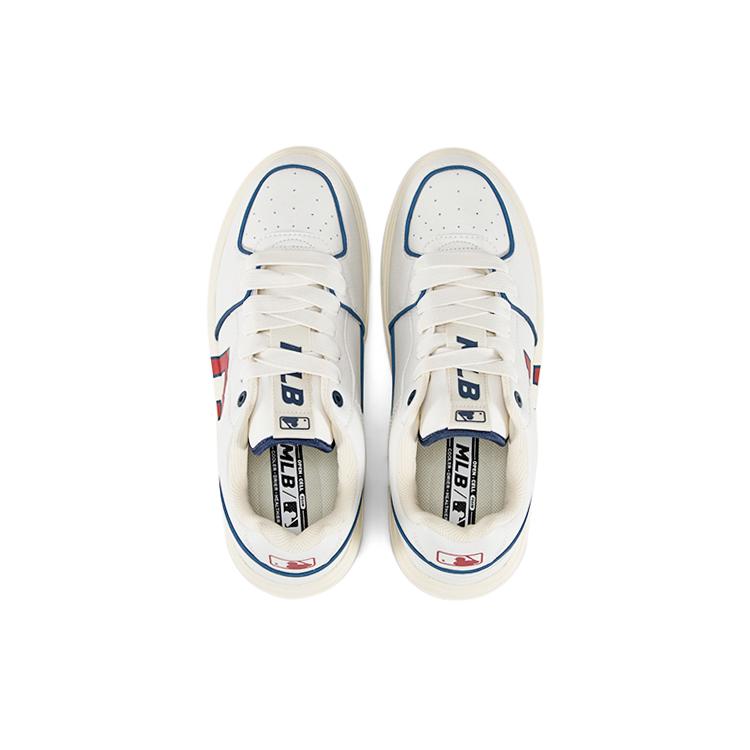 New MLB Chunky Liner Basic Cleveland Indians Slip Resistant Low Top Skateboard Shoes Unisex Red 3ASXCLB3N-45RDS