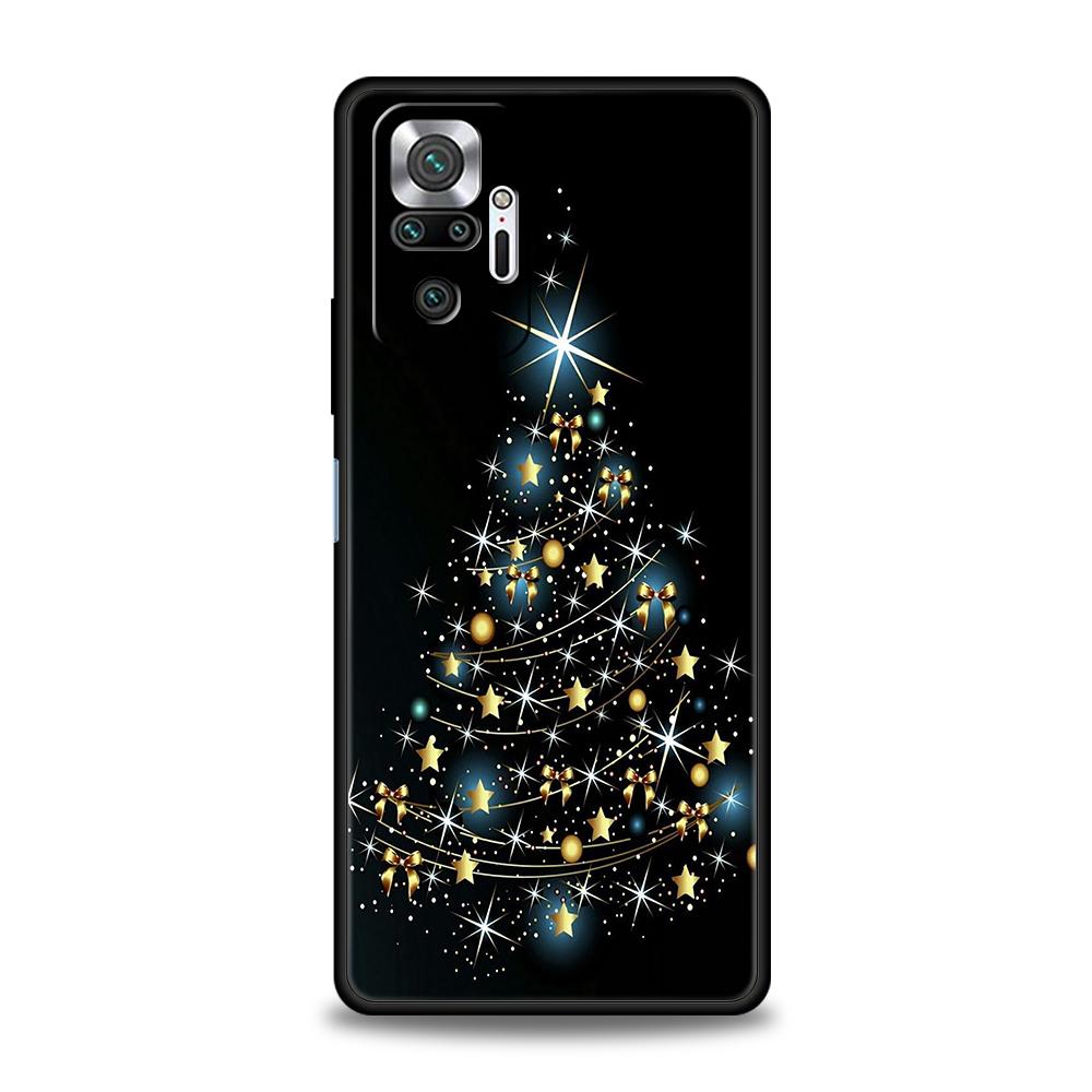 Merry Christmas Tree Phone Case For Xiaomi Redmi Note 14 13 12 10 11 Pro Plus 14C 13C 12C 10C 9C 5G Soft TPU Cover