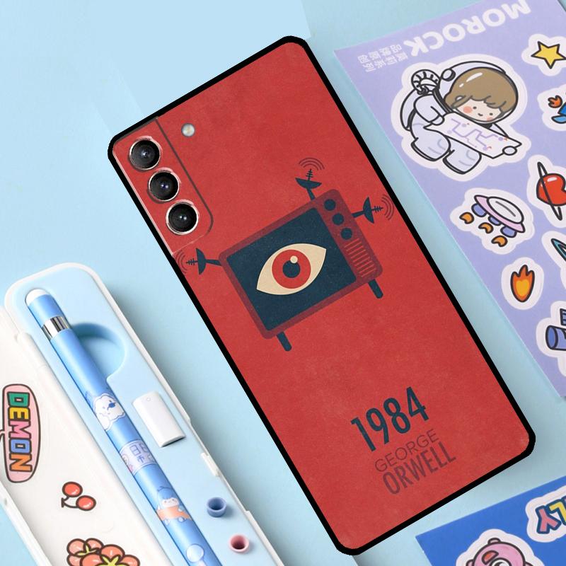 1984 George Orwell Cover For Samsung Galaxy S23 S21 FE S20 FE S22 Plus Note 20 Ultra Note 10 S8 S9 S10 Plus Case