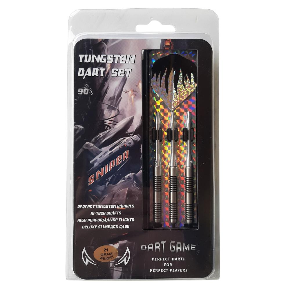 Darts Tungsten 90% Steeltip 21G Set 3Pcs