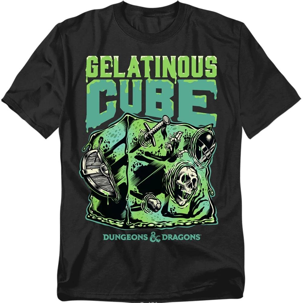 Hasbro Dungeons And Dragons Acid Gelatinous Cube Unisex Children s T-shirt Black 150