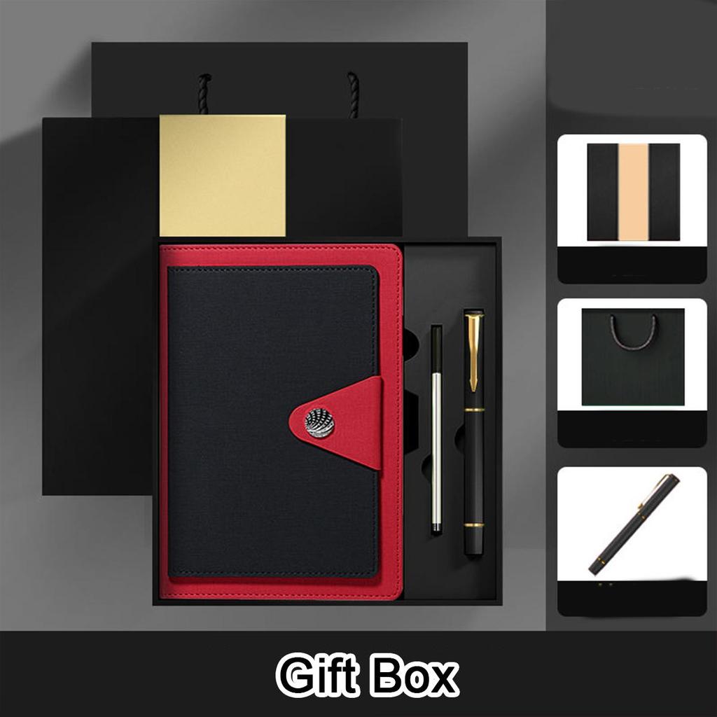 A5 thickened cloth business notebook, student subject notebook, work meeting record book, buckle diary, lined inner pages, 160 sheets, 320 pages