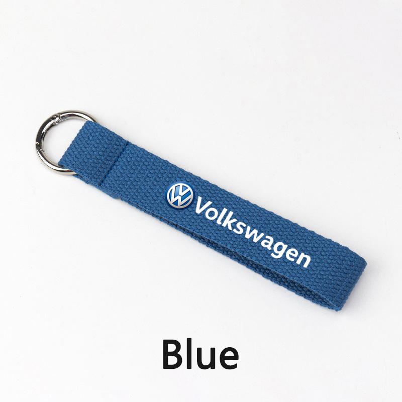Car Logo Keychian For Volkswagen VW Beetle Golf Passat Jetta Touareg Tiguan Polo Bora Sagitar TACQUA Scirocco Keyring Key Holder QR2