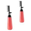 2pcs Hair Dye Applicator Bottle with Comb for Precise Even Color Root Touch Up At Home or Salon Less