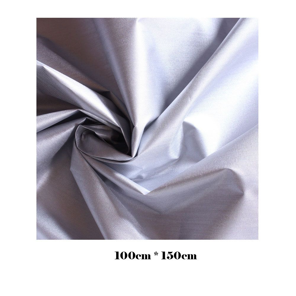 Tessuto Maglia Lurex Fondo Bianco Lurex Argento Fondo Bianco Lurex - Foto 12