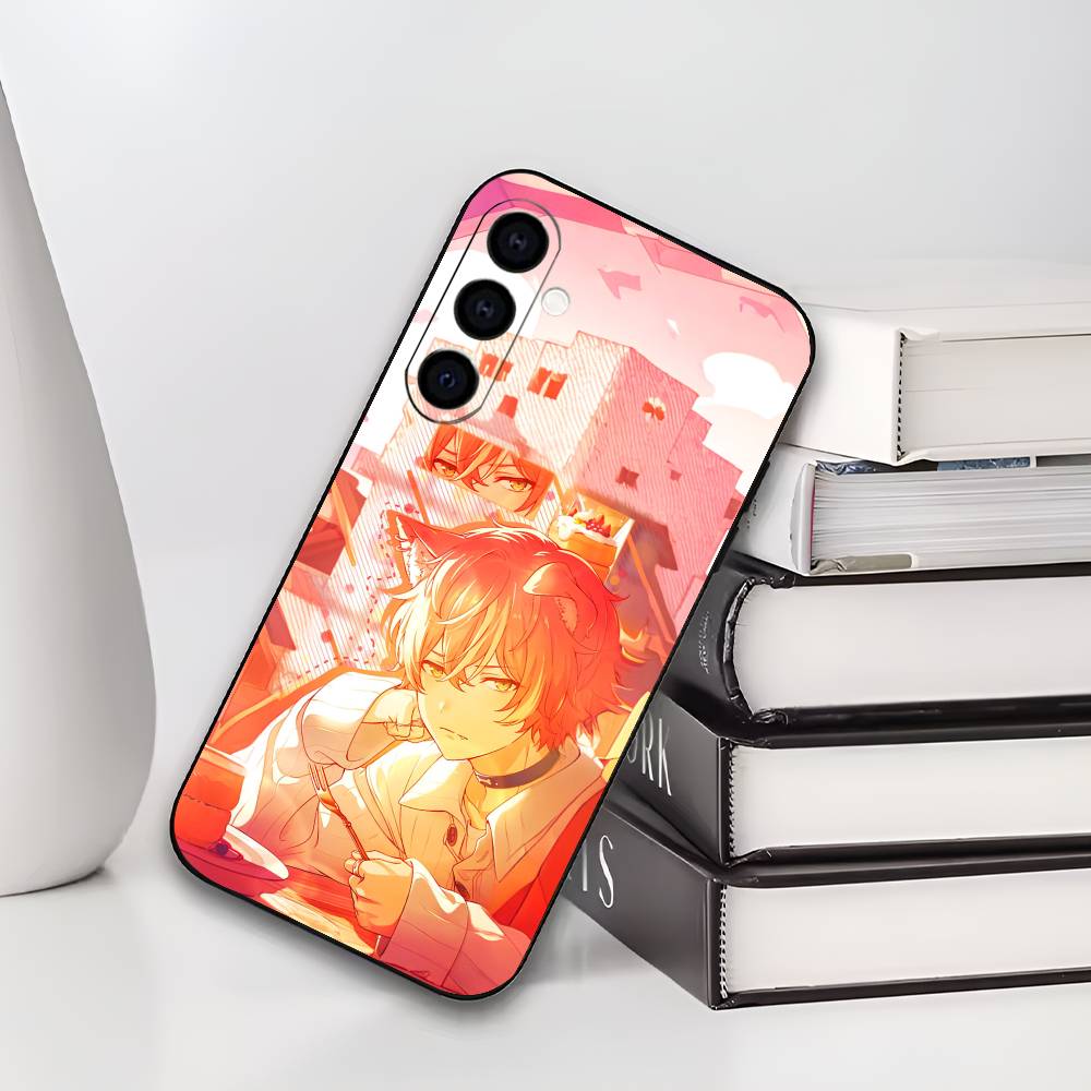 Vivid BAD SQUAD Akito Toya Phone Case For Samsung Galaxy A73,A72,A71,A70,A53,A52,A51,Soft Silicone Black Cover