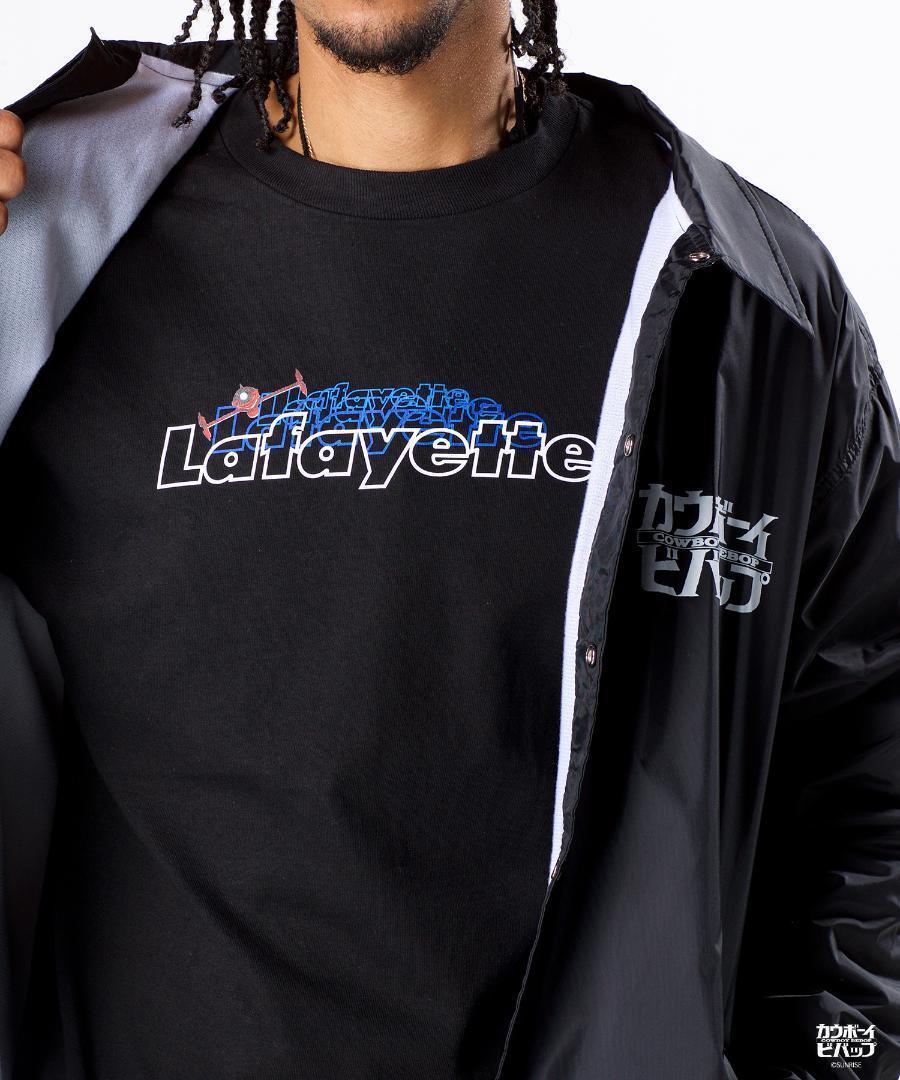 

[Б/У] Футболка с длинным рукавом Lafayette Cowboy Bebop, Логотип, Размер L, Черный, Аниме