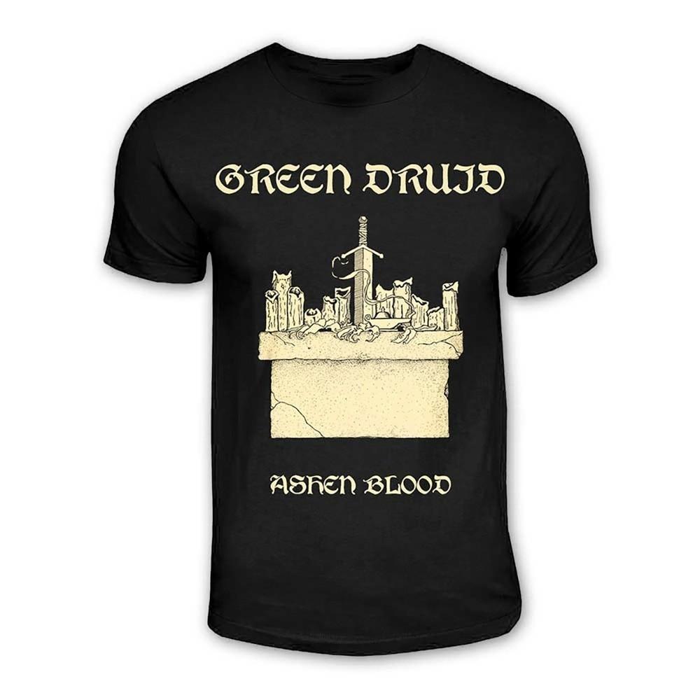 Green Druid  Ashen Blood  Black Short Sleeve T-shirt - NEW Unisex T-Shirt XXL