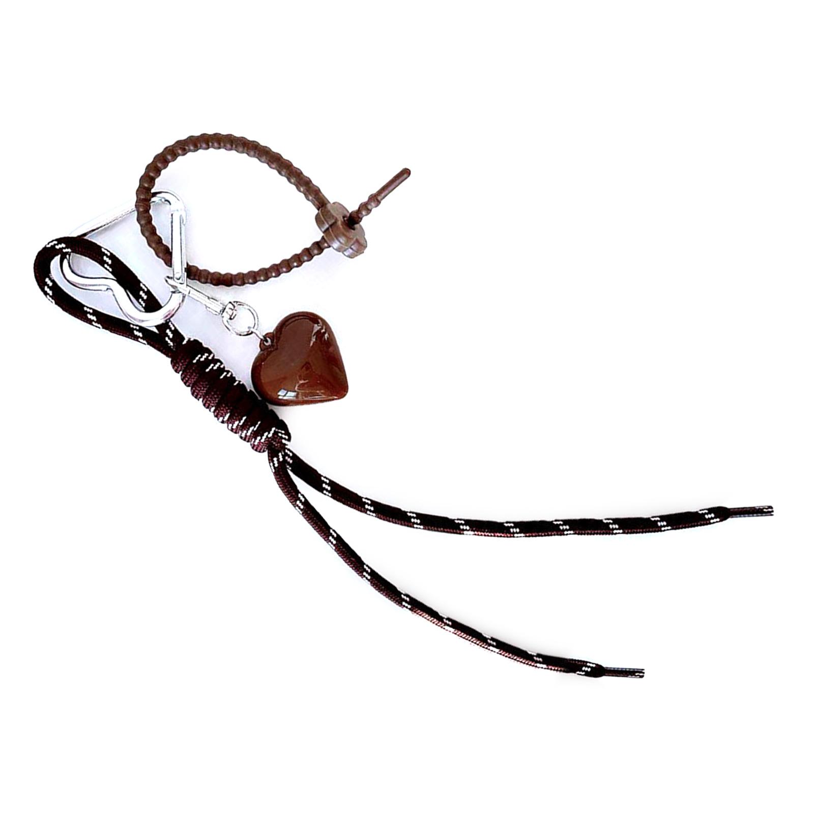 

Брелок в виде милого сердца, плетеный шнур, брелок для сумки, подвеска для сумки, подвеска для сумки, украшения для автомобильного брелока 2