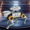 Remote Control Robotic Dog Diy Assembly Toy Rc Robot Model Electric Toy For Kids Boys Science Educational Gift