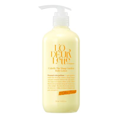 Lauderette in England Color Fit The Ylang Garden Bodylotion Zitrus-Blumenduft, 500 ml, 1 Einheit