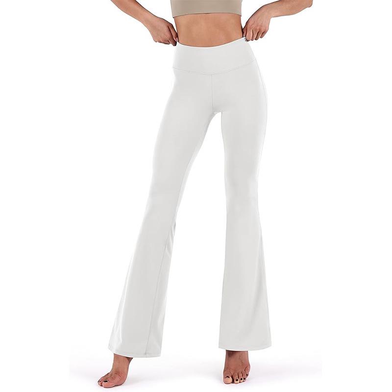 Women's High Waist Yoga Flared Pants - Loose, Wide-Leg, Casual Sports & Dance Wear