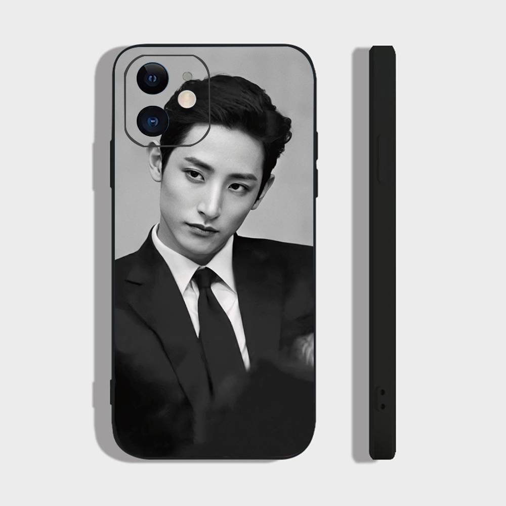 Korean Celebrity Lee Soo Hyuk Phone Case For IPhone 17 Air 16 15 14 13 Pro Max 11 12 Black Silicone Cover