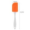 Silicone Spatulas   Cream Scraper Heat Resistant Kitchen Cake Baking Mixing Tool(Red)