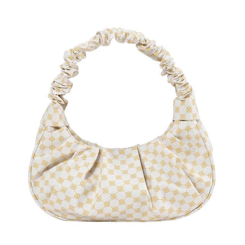 Women's Soft Zipper Bags Sewing Line High-Quality Interior Shoulder Bags Fashion