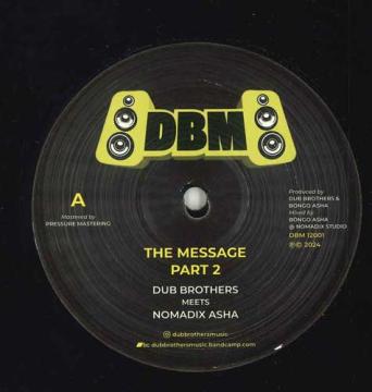 

12inch Record DUB BROTHERS NOMADIX Part 1 Part 2 Part 3 Part 4 DBM12001 Dub Brothers Mu 2025 Jamaica Reggae Ska Dub