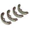 4PCS Brake Shoes Automobile Accessory J17‑25340‑00 Replacement for EZGO Electric 1986.5‑1995