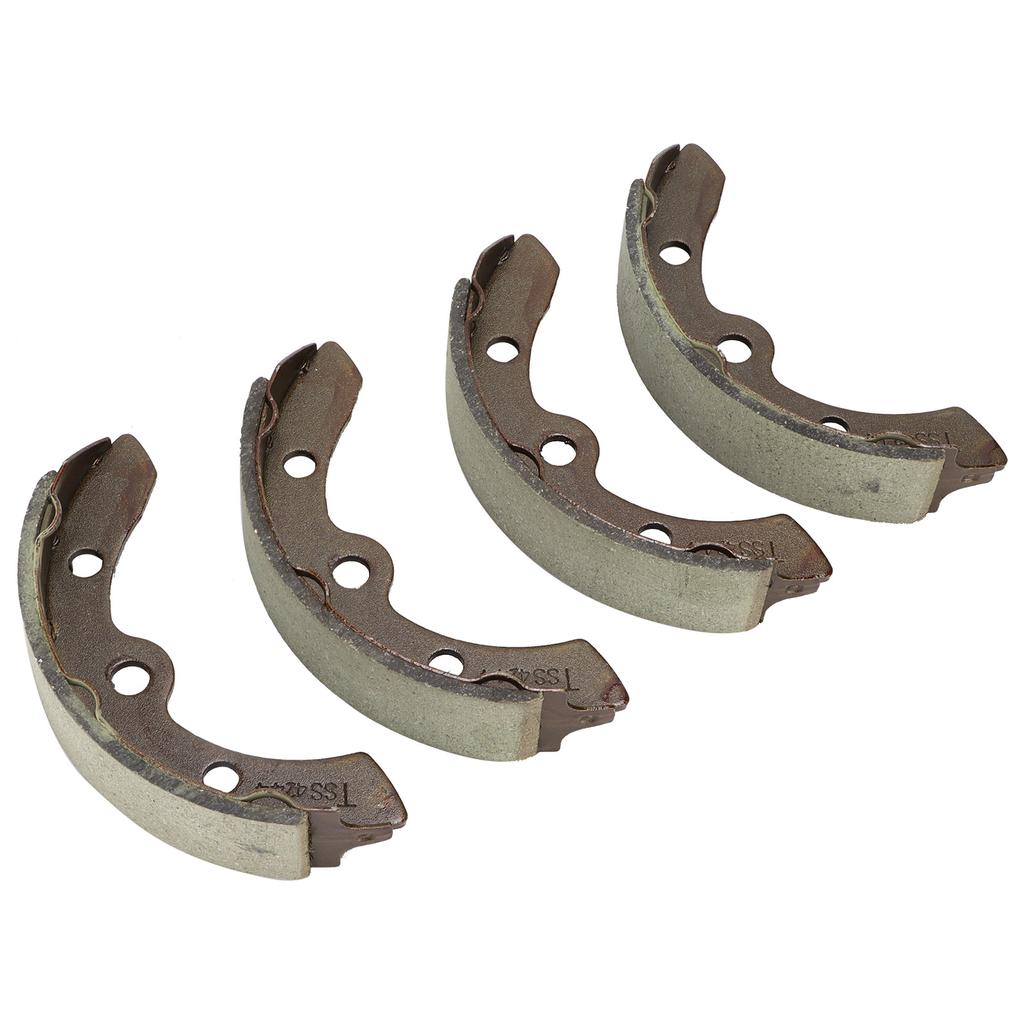 4PCS Brake Shoes Automobile Accessory J17‑25340‑00 Replacement for EZGO Electric 1986.5‑1995