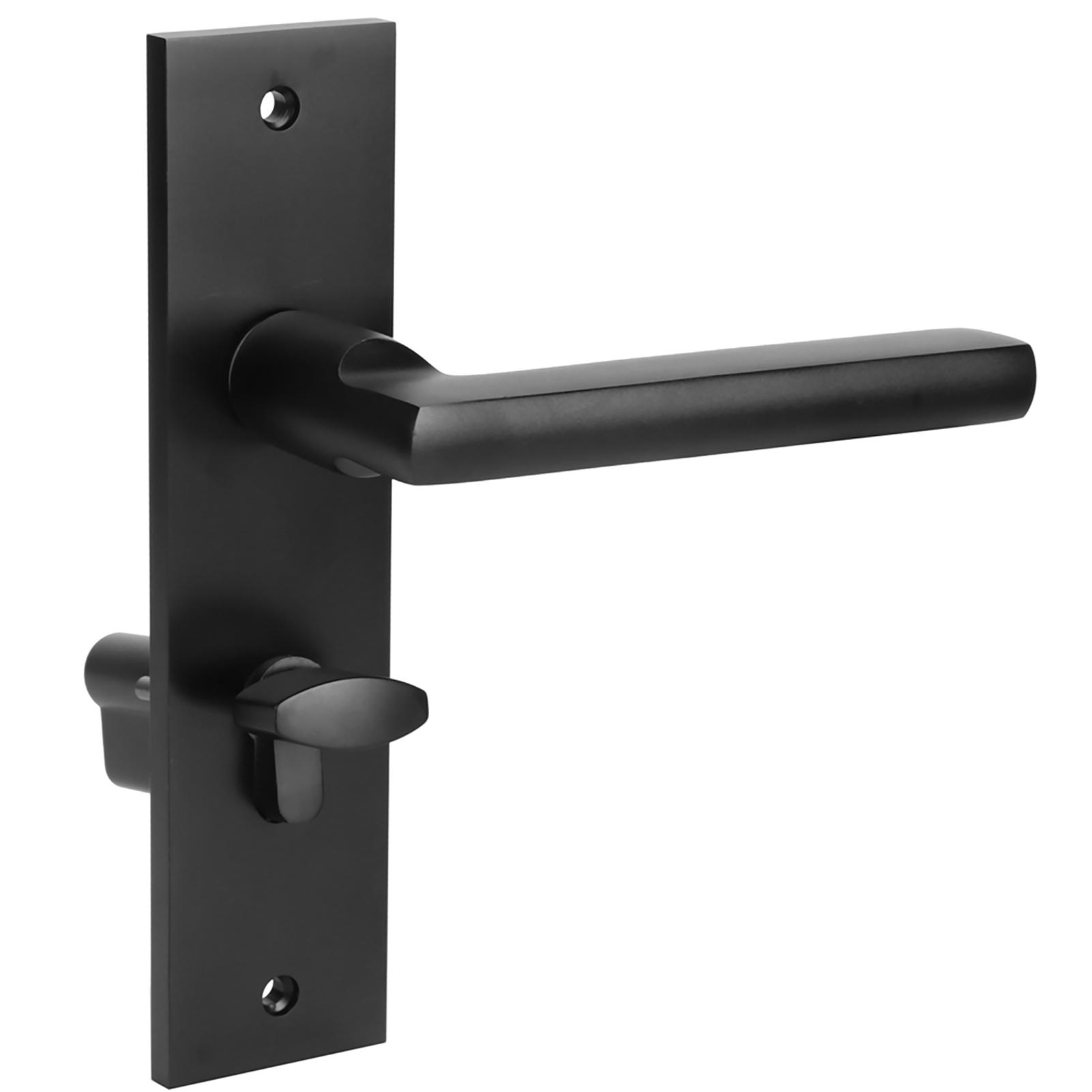 

Ultra Silence Zinc Alloy Indoor Split Lock Simple Lock Cylinder Door Handle Set for Wooden Door