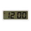 NITORI (NITORI) 8171601 Digital Clock, S 001YT, White, Suitable for Tabletop and Wall Use