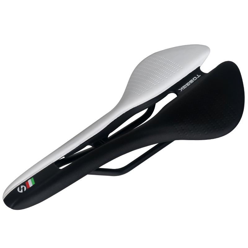 Simple Comfortable Waterproof Bicycle Seat Cushion Mtb Saddle Mountain Bike Road Bike Ventilation Lightweight PVC