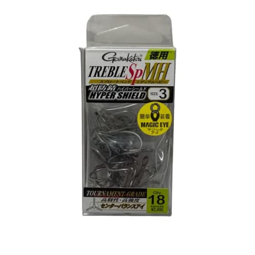 

Gamakatsu Treble Hook Rose Value Treble SP-MH (ГЭС) # 3