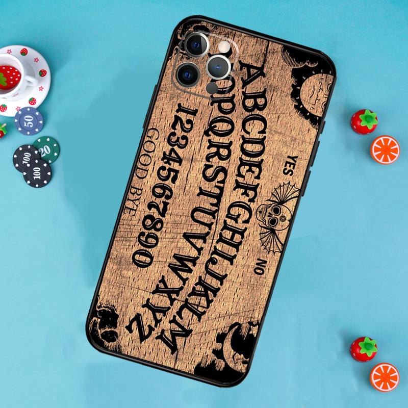 OUIJA BOARD Phone Case For iPhone 17 Air 16 15 14 13 12 11 Pro Max 12 13 mini 15 16 Plus 16e Cover Funda