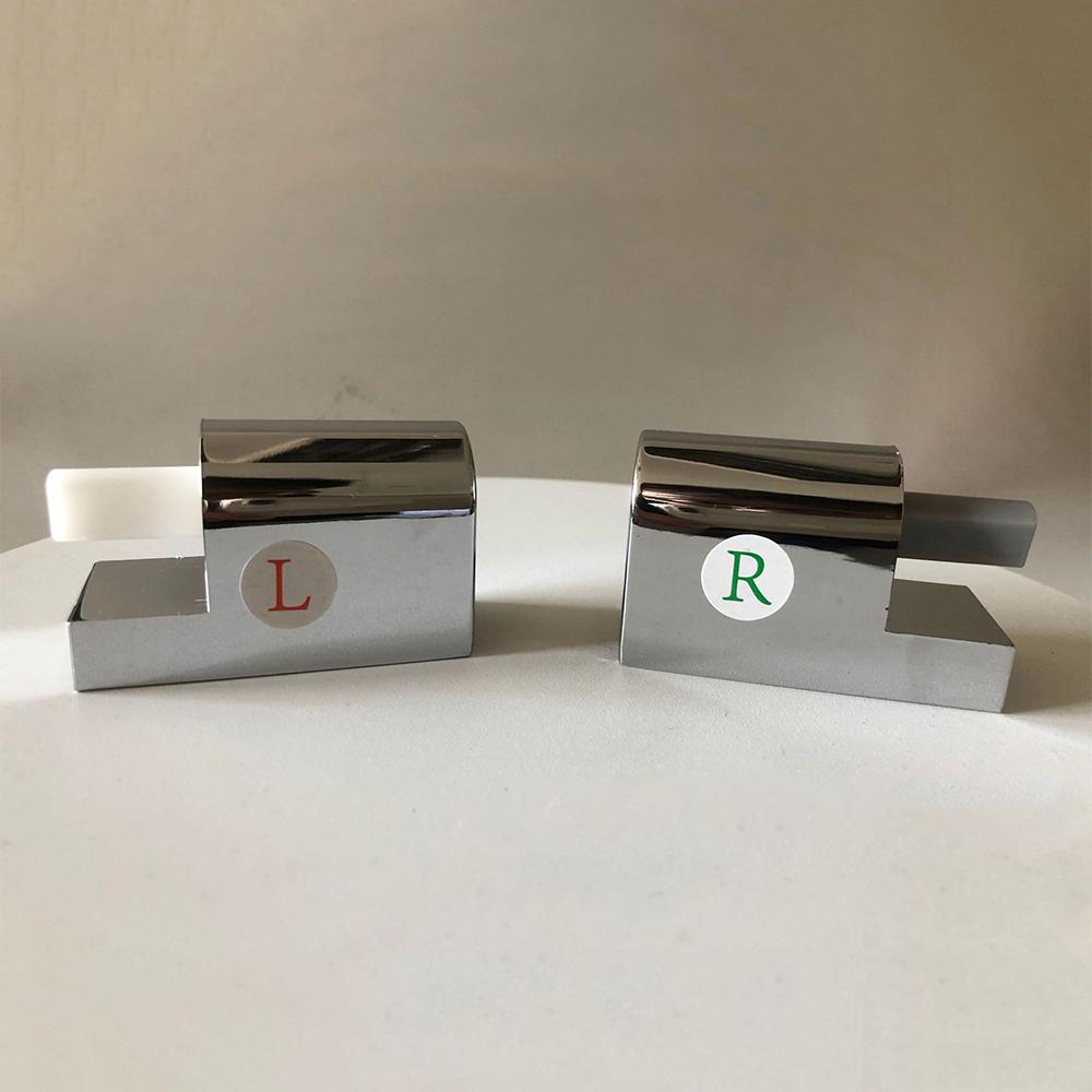 1 Set Replacement Toilet Lid Hinges Soft Close Toilet Cover Lowering Hinges