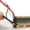 Unleash the power of DXF DXF 2-Piece 2S 7.6V 8400mAh 140C 5mm LCG Hard Cable LiPo Battery for RC Cars. Includes 5mm bullets. High-performance lithium